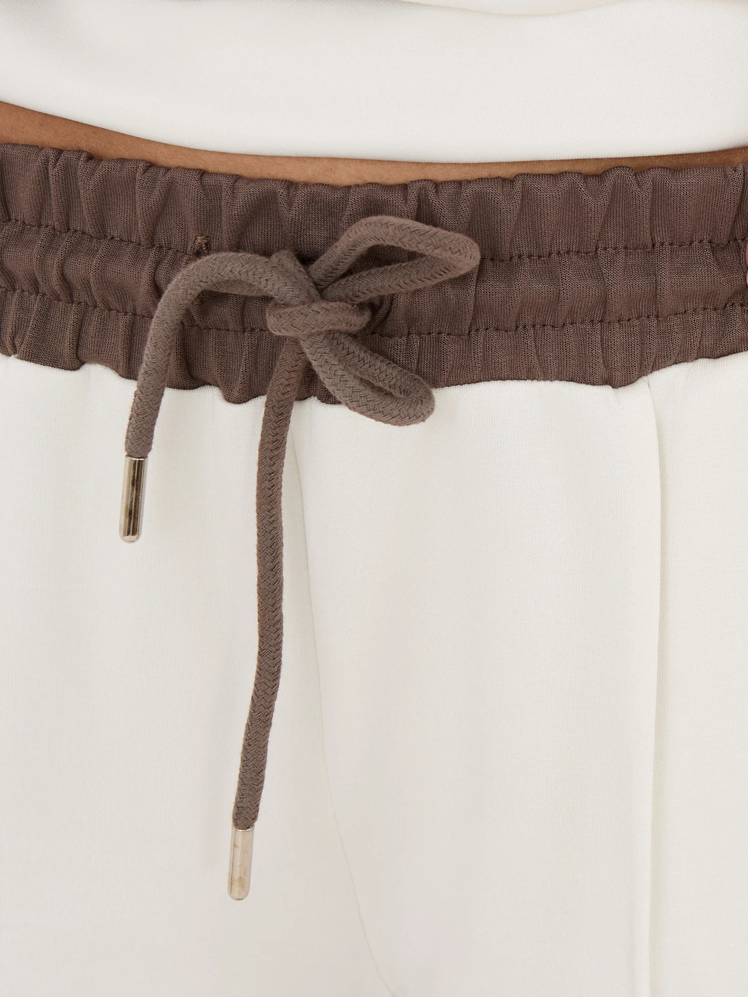 Compleu Dama Mini, Guler inalt, RUE PARIS, Maro Casual - imagine 7