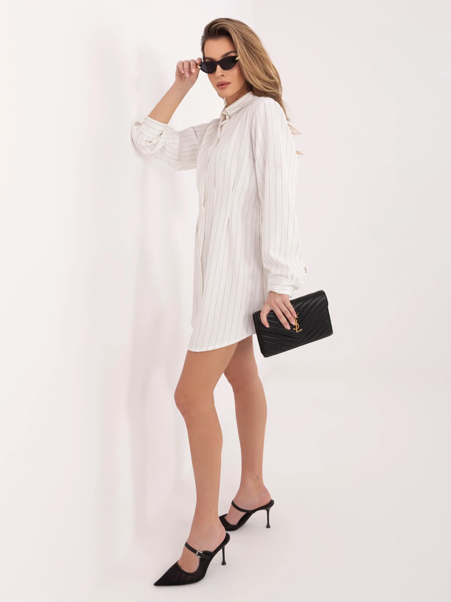Rochie Dama Maxi, Dungi, RUE PARIS, Ecru de Petrecere - Image 4