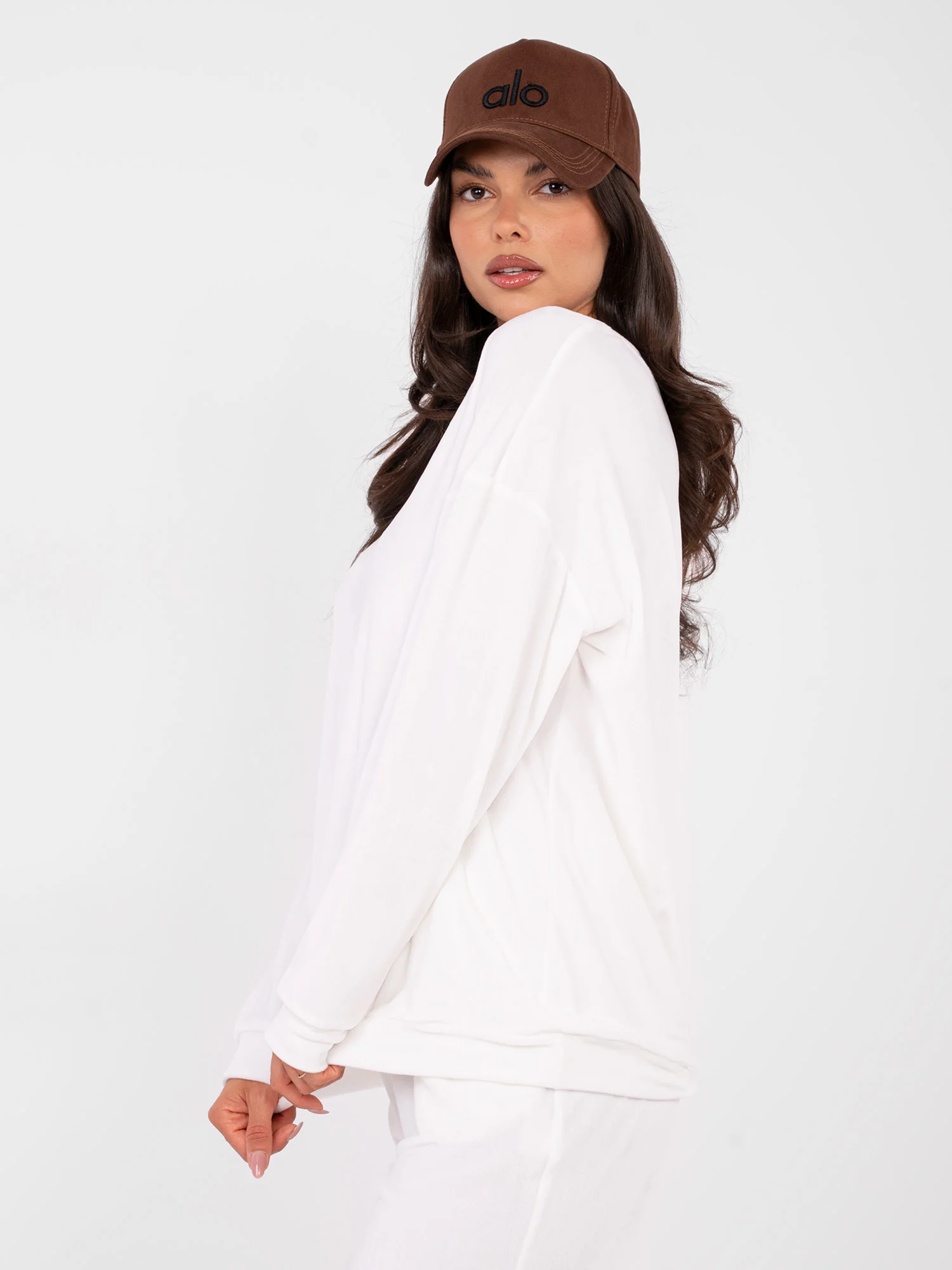 Compleu Dama Maneca lunga, Dreapta, LAKERTA, Ecru Casual - imagine 4