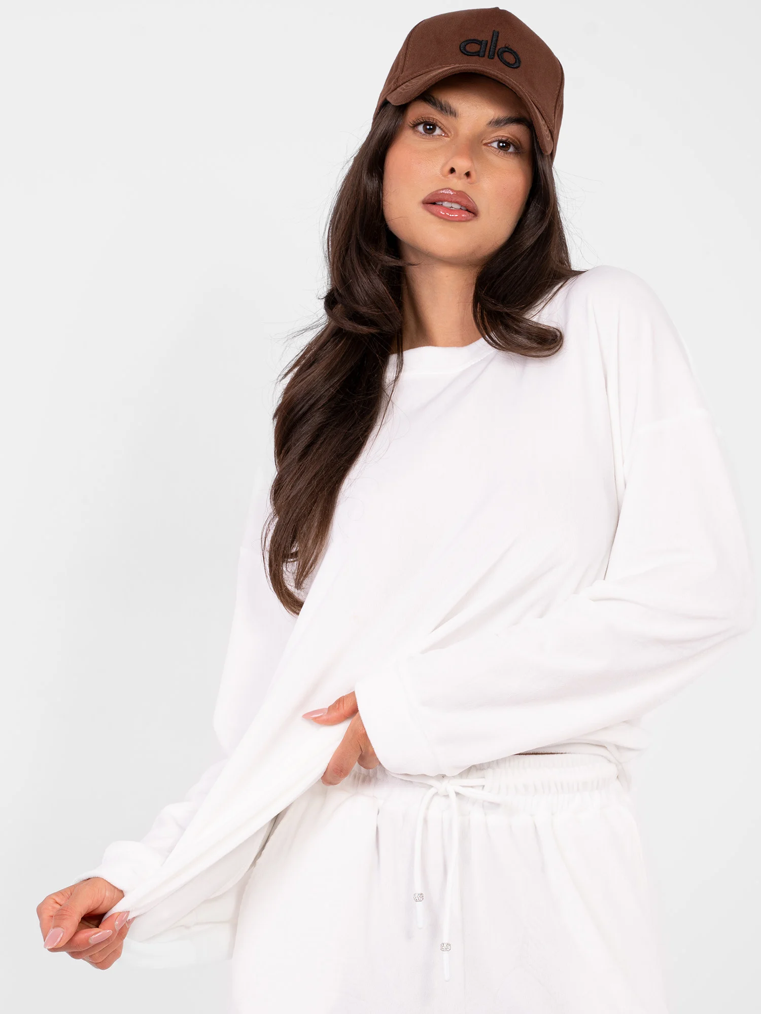 Compleu Dama Maneca lunga, Dreapta, LAKERTA, Ecru Casual - imagine 6