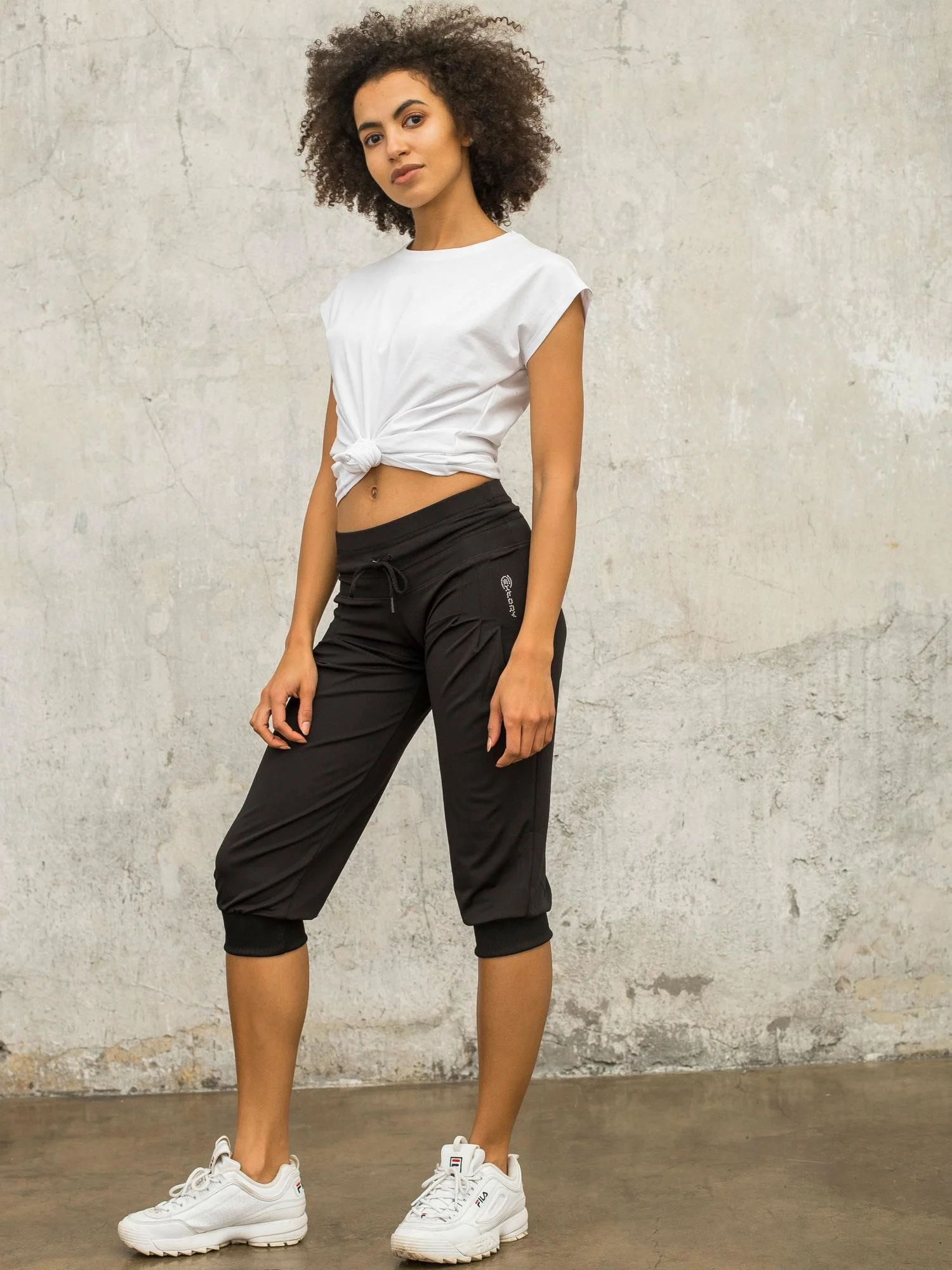 Tricou Dama Mini, Sport, For Fitness, Alb Casual - imagine 4
