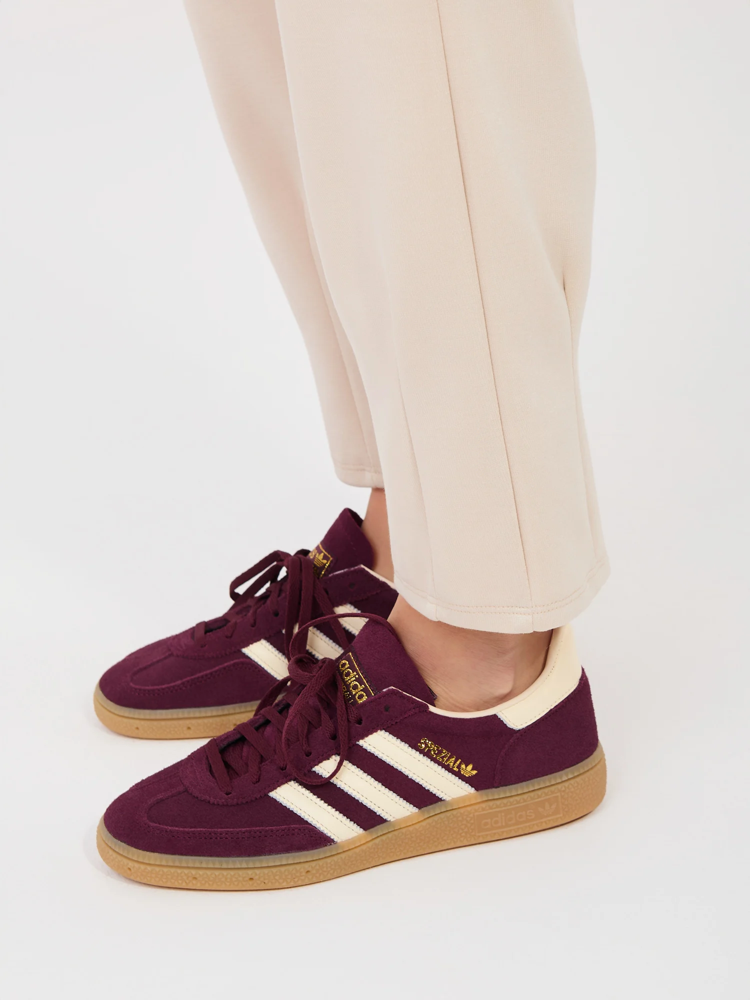 Compleu Dama Maneca lunga, Conica, RUE PARIS, Bej Casual - imagine 2