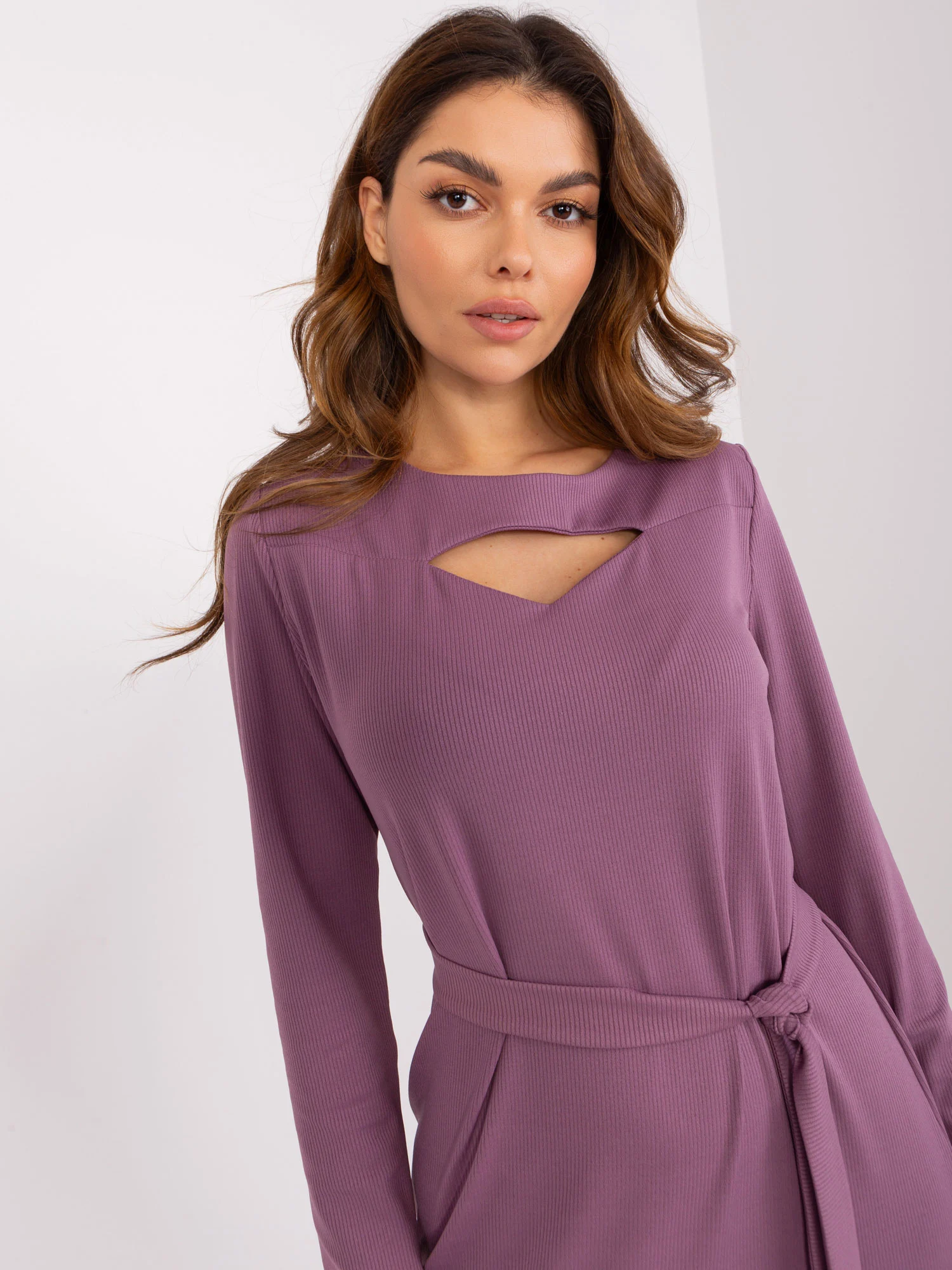 Rochie Dama Maxi, Dungi, LAKERTA, Mov de Sarbatori - Image 6