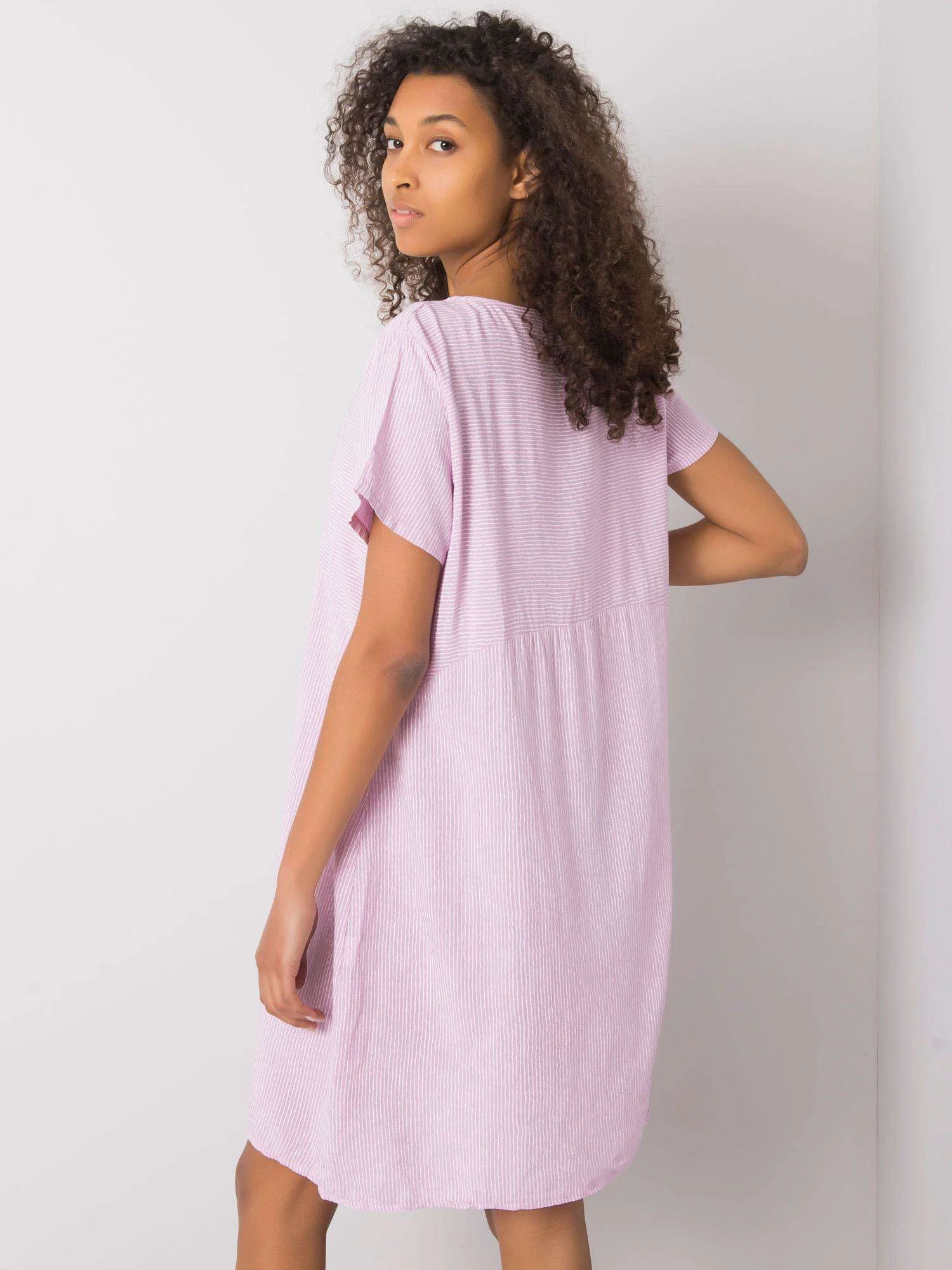 Rochie Dama Mini, Dungi, ITALY MODA, Mov Casual - Image 3