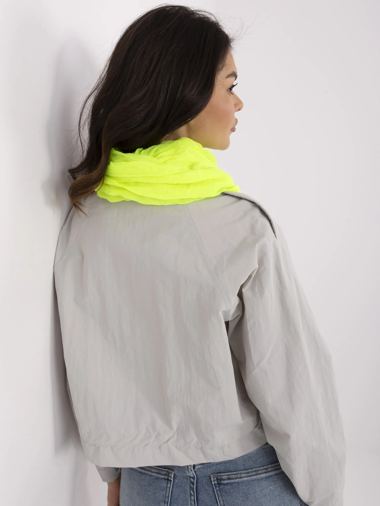 Bandana Dama Viscoza, Fashion Hunters, Galben - Image 5