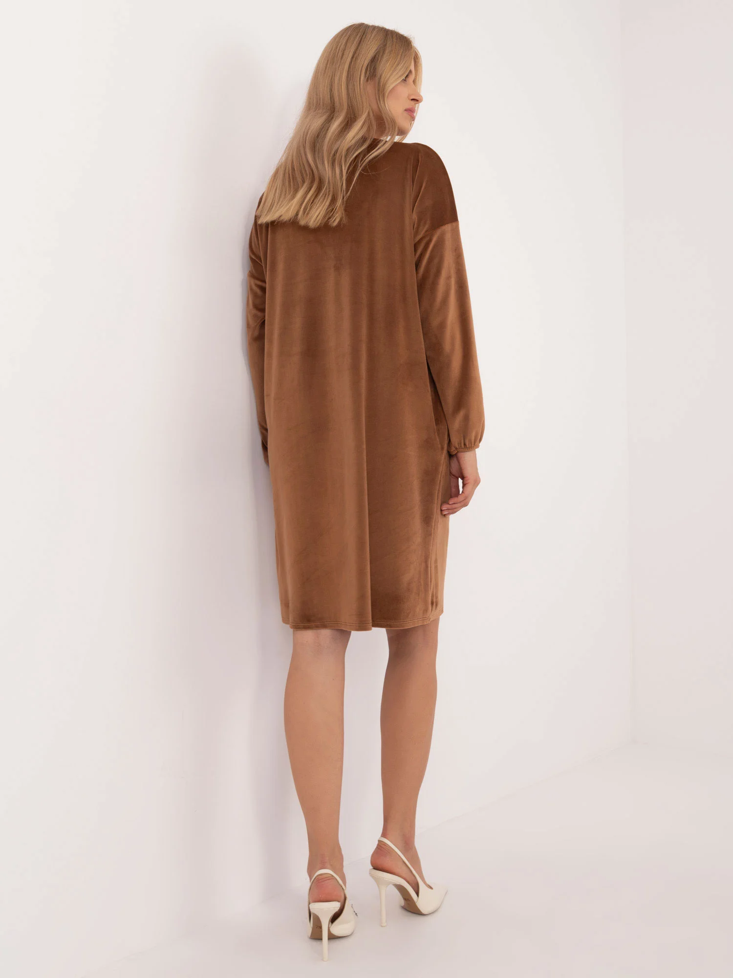 Rochie Dama Maxi, Rochie dreapta, ITALY MODA, Maro - Image 5