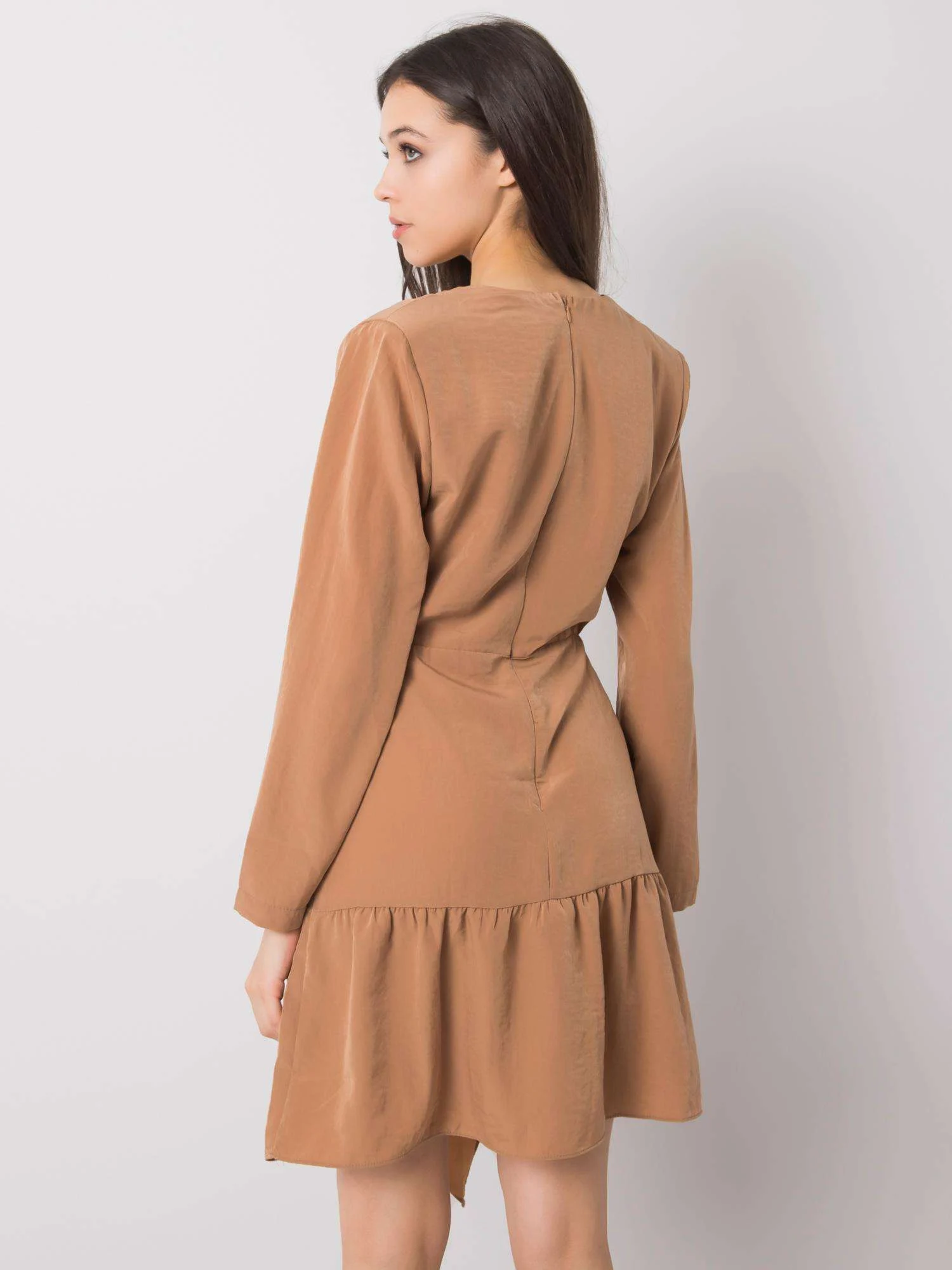 Rochie Dama Mini, Decolteu in V, RUE PARIS, Maro Eleganta Office - Image 4