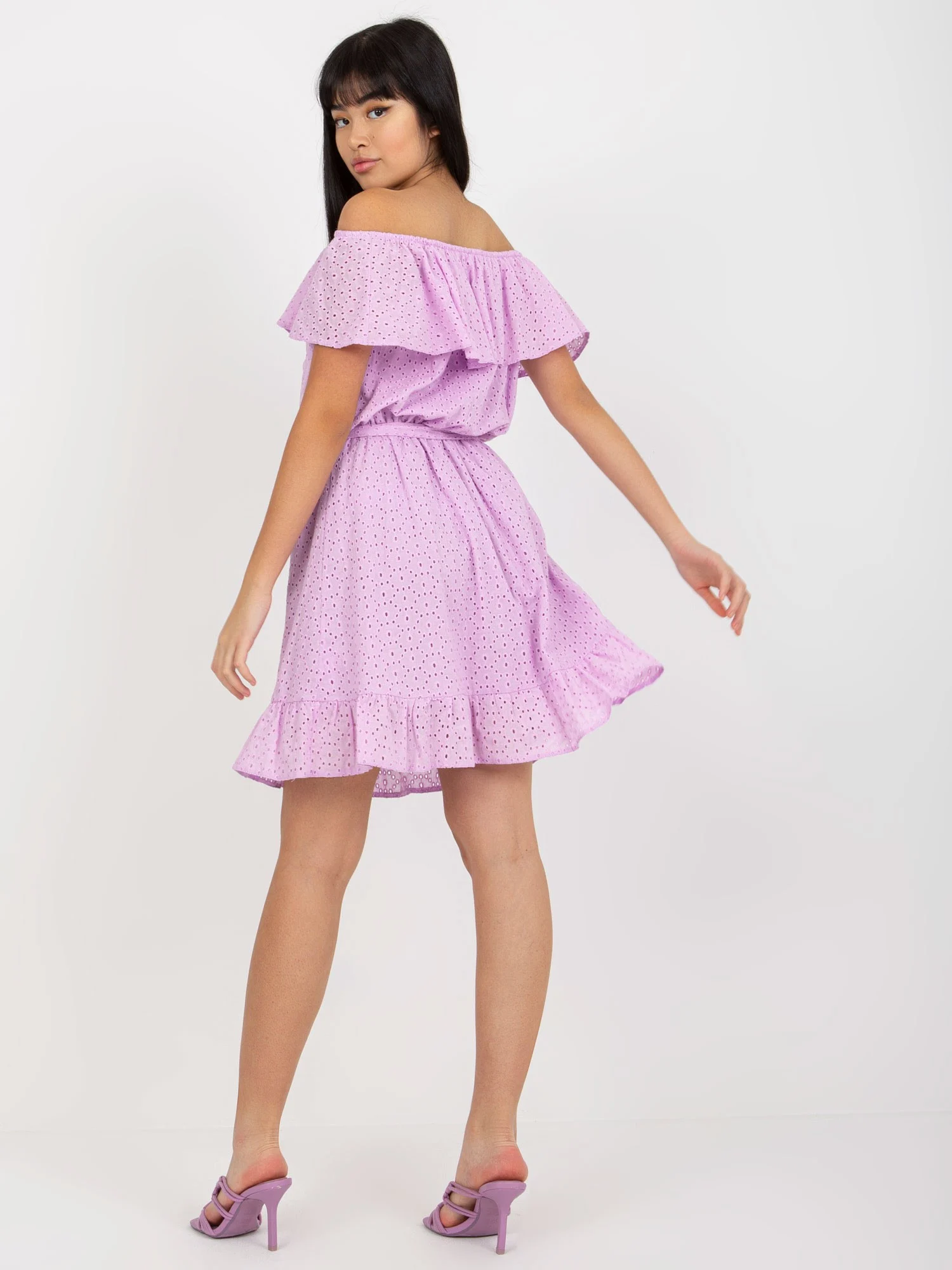 Rochie Dama Fara maneci, Lejera, LAKERTA, Mov de Vara - imagine 6