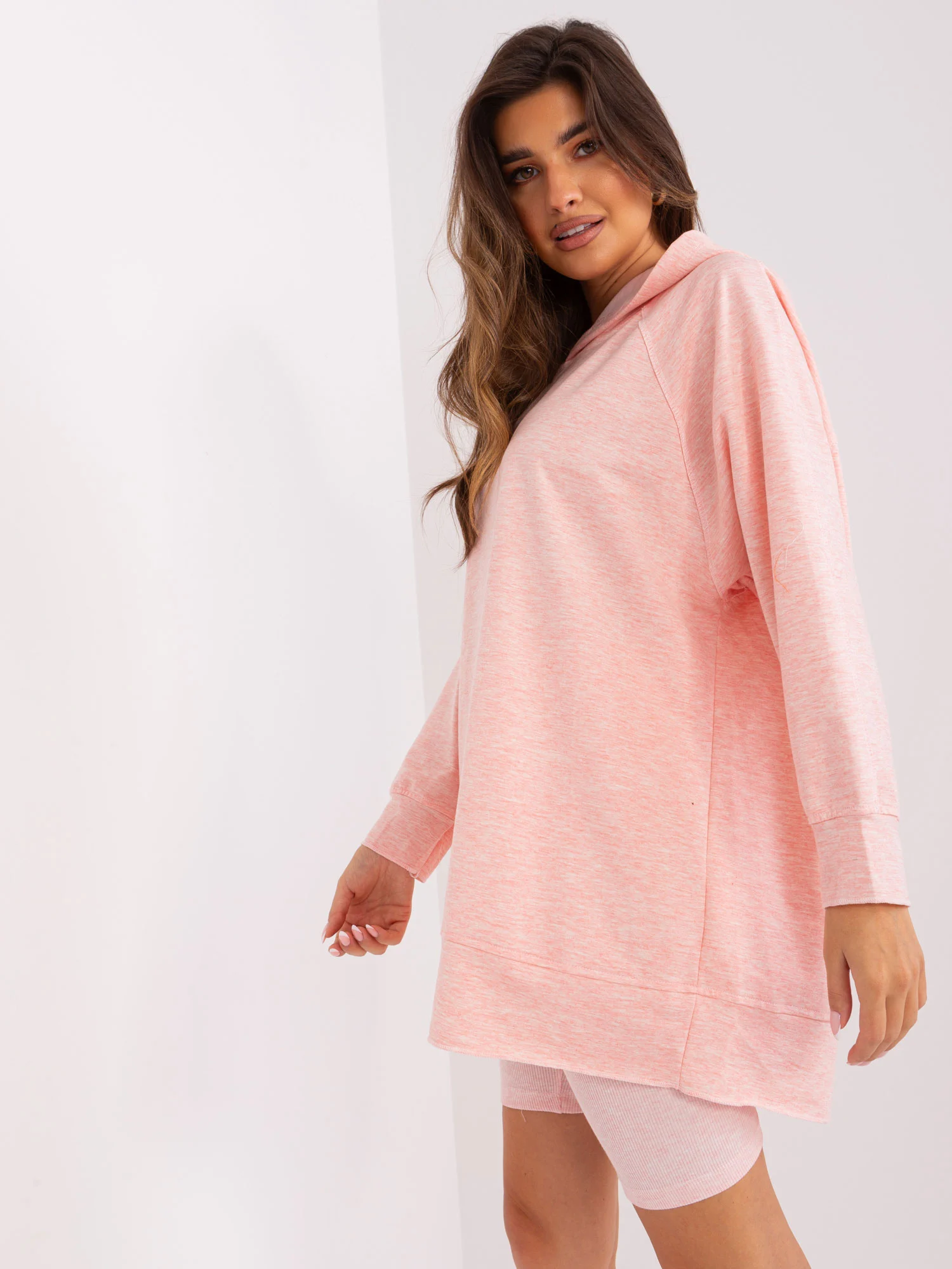 Compleu Dama Maneca lunga, Dungi, My Red Lips, Roz Casual - imagine 7