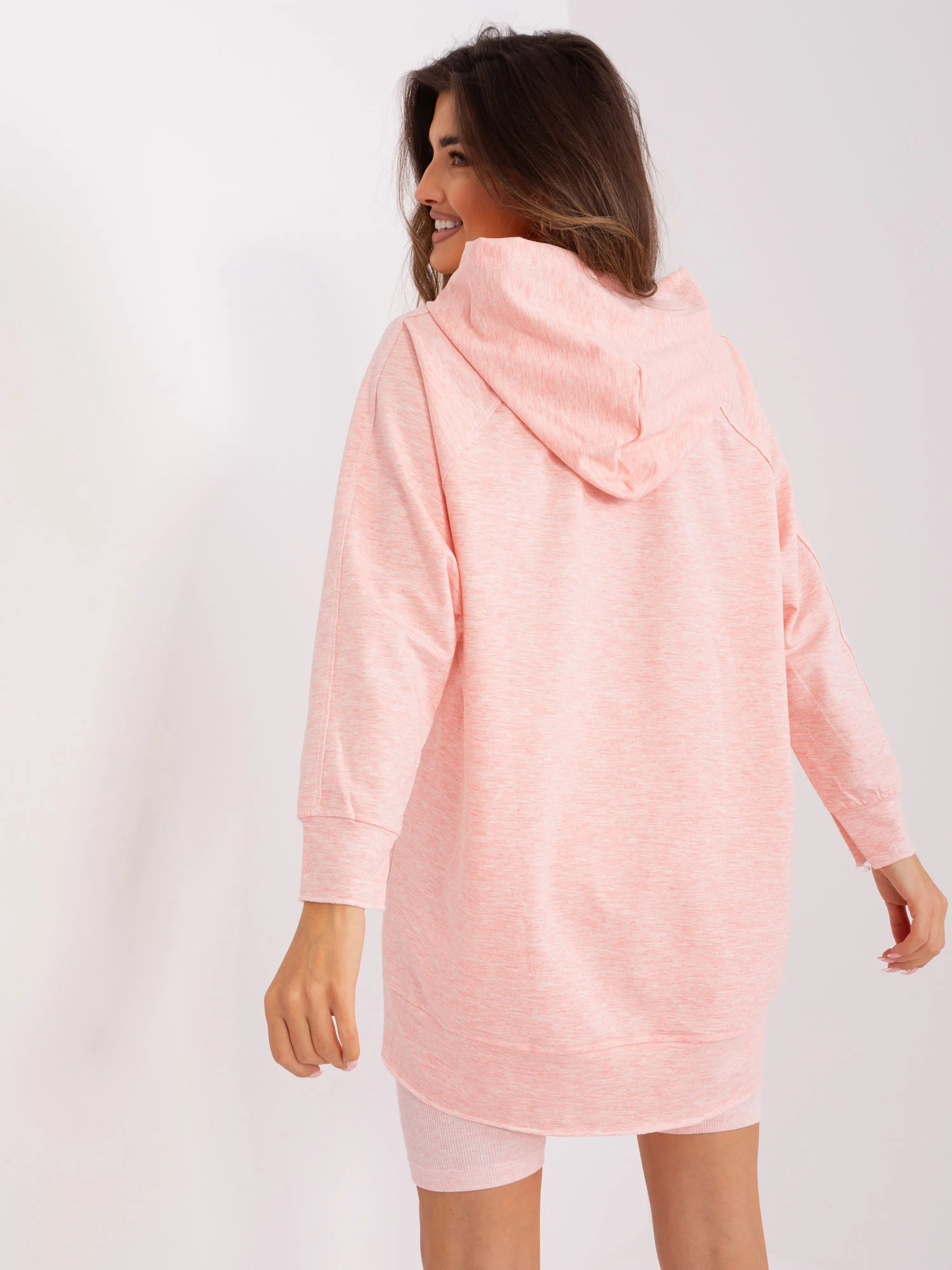 Compleu Dama Maneca lunga, Dungi, My Red Lips, Roz Casual - imagine 6