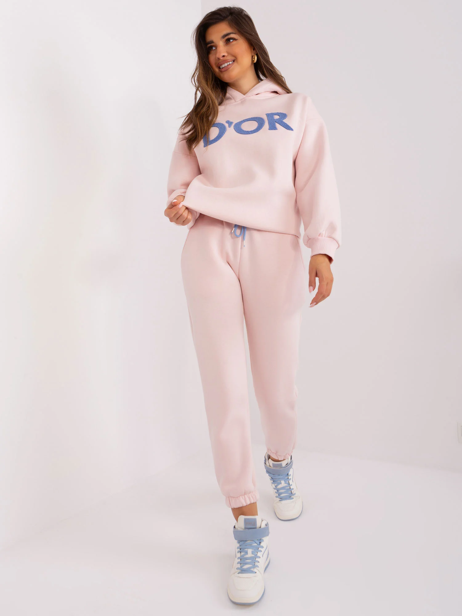 Compleu Dama Maneca lunga, Sport, My Red Lips, Roz Casual - imagine 6