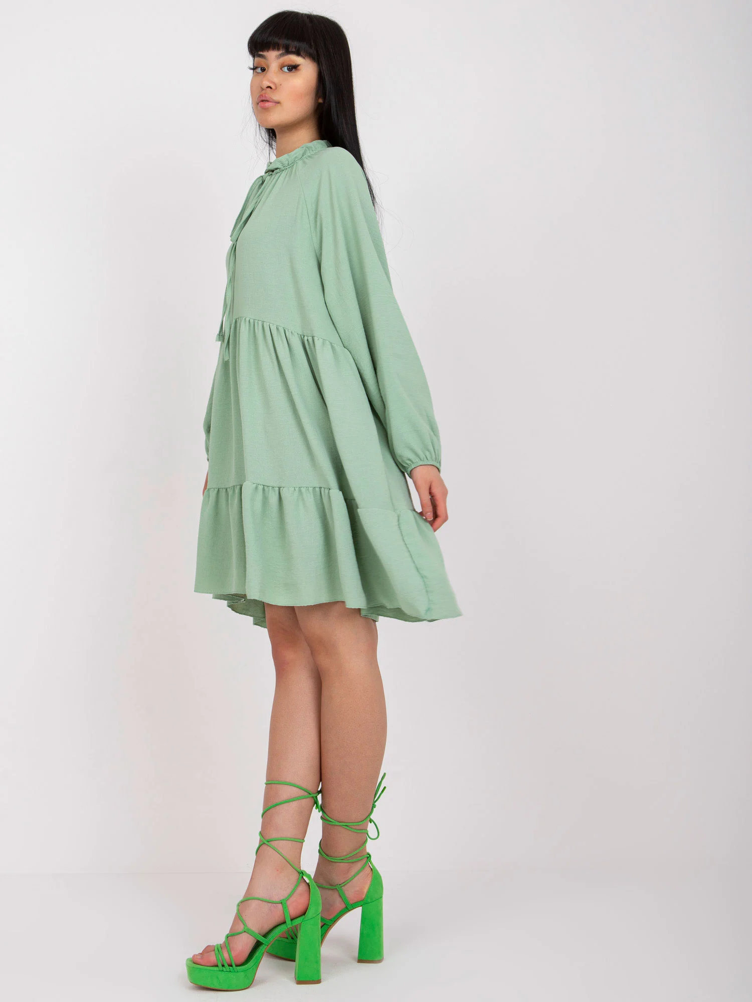 Rochie Dama Maxi, Lejera, ITALY MODA, Fistic Eleganta Office - Image 4
