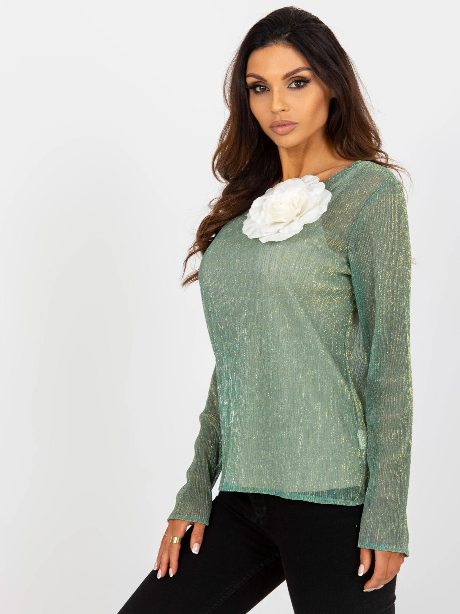 Compleu Dama Maneca lunga, Elegant, LAKERTA, Fistic de Petrecere - imagine 6