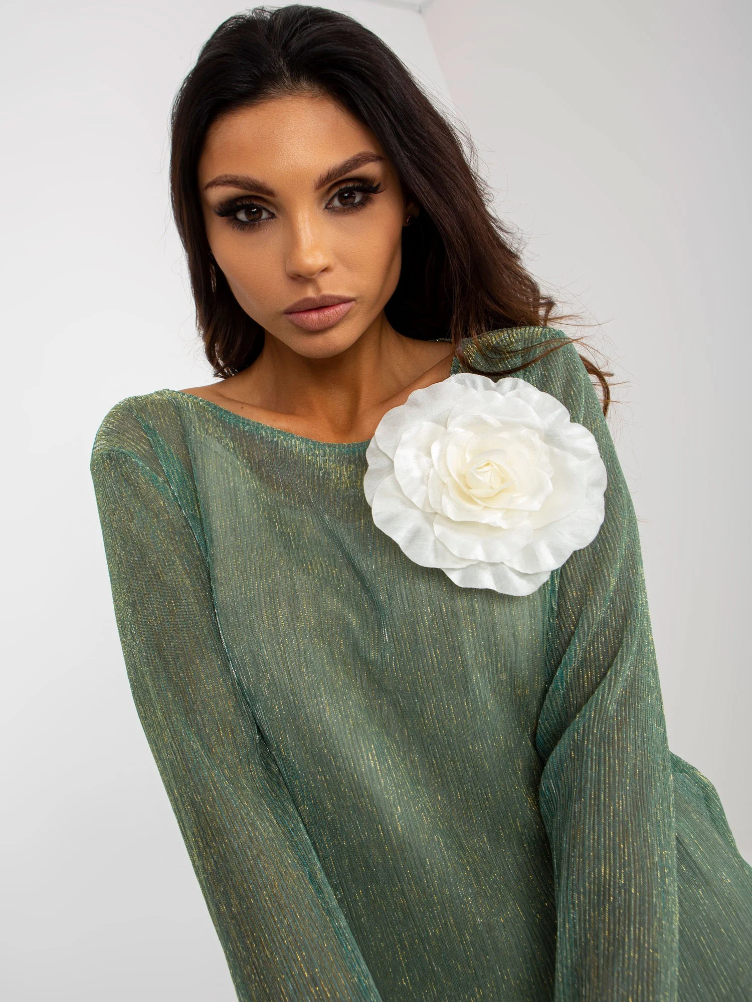 Compleu Dama Maneca lunga, Elegant, LAKERTA, Fistic de Petrecere - imagine 3