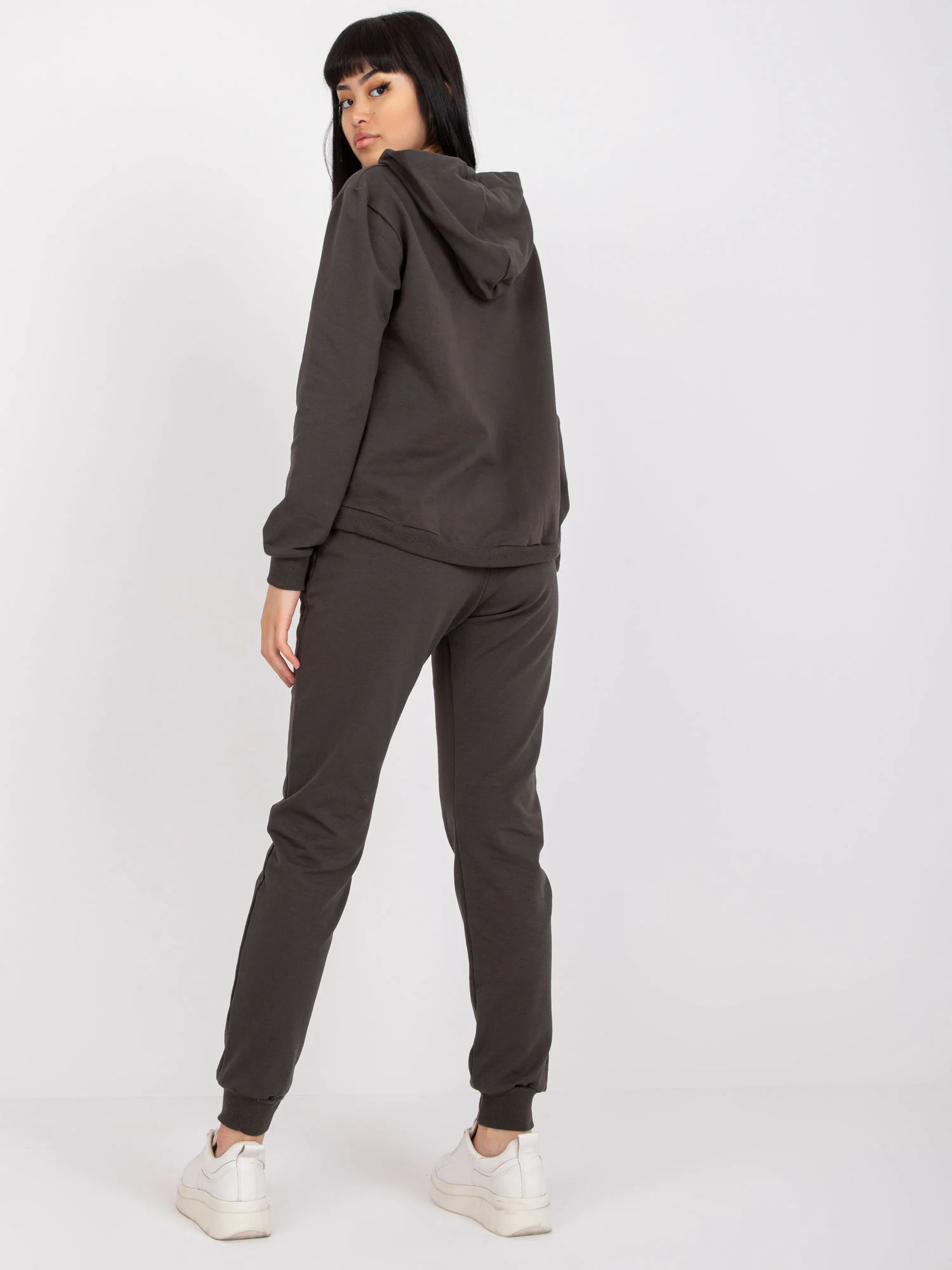 Compleu Dama Maneca lunga, Sport, RELEVANCE, Khaki Casual - imagine 2