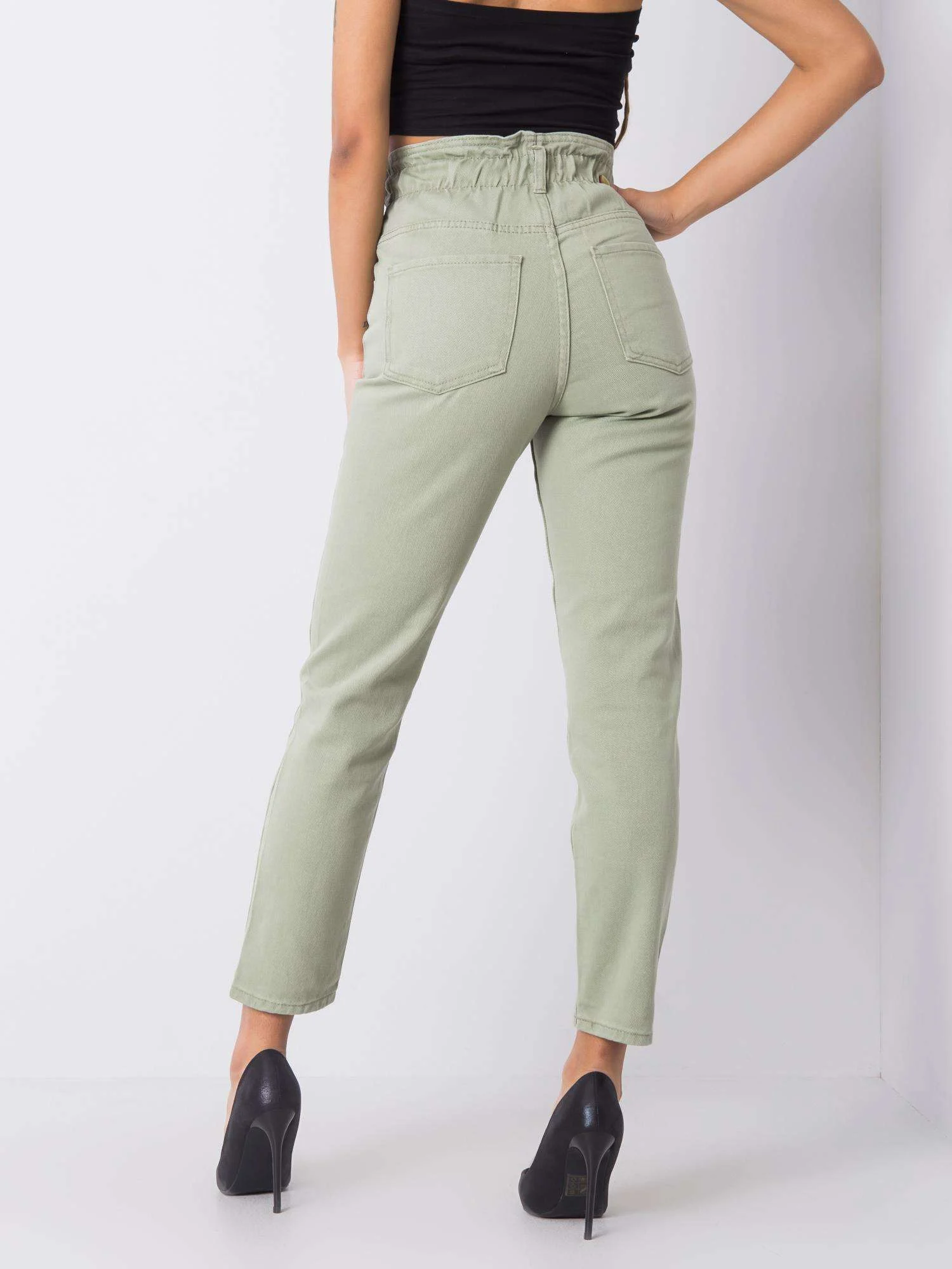 Blugi Dama Lunga, Croiala dreapta, RUE PARIS, Fistic Eleganta Office - imagine 5