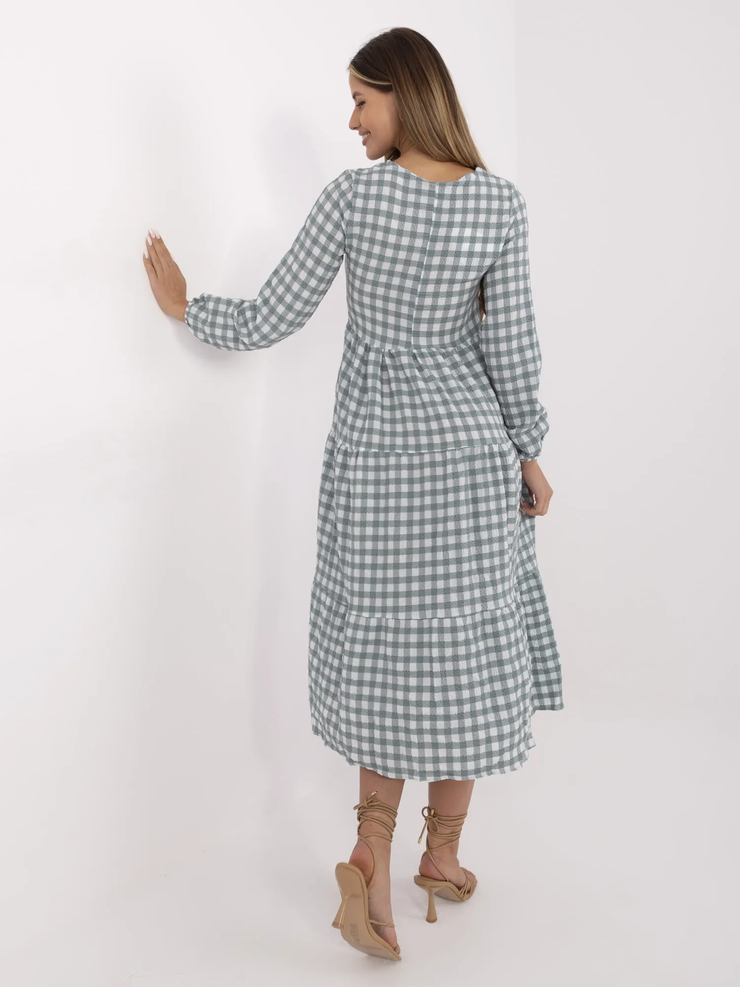 Rochie Dama Maxi, Carouri, RUE PARIS, Menta Eleganta Office - Image 3