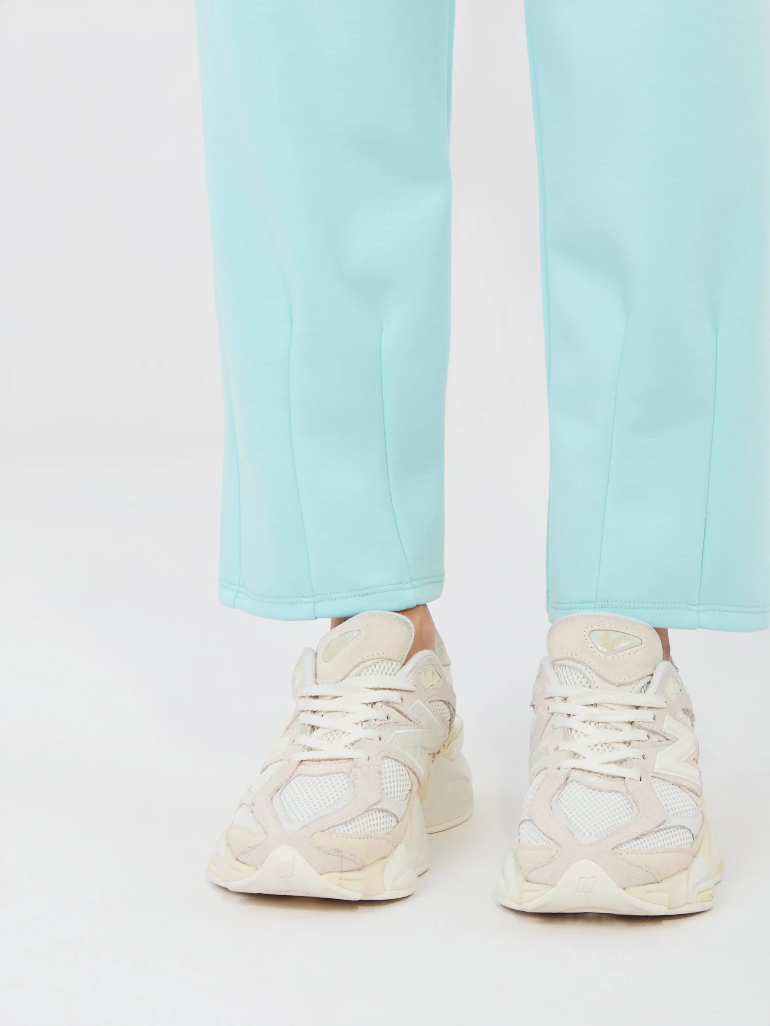 Compleu Dama Maneca lunga, Conica, RUE PARIS, Menta Casual - imagine 4