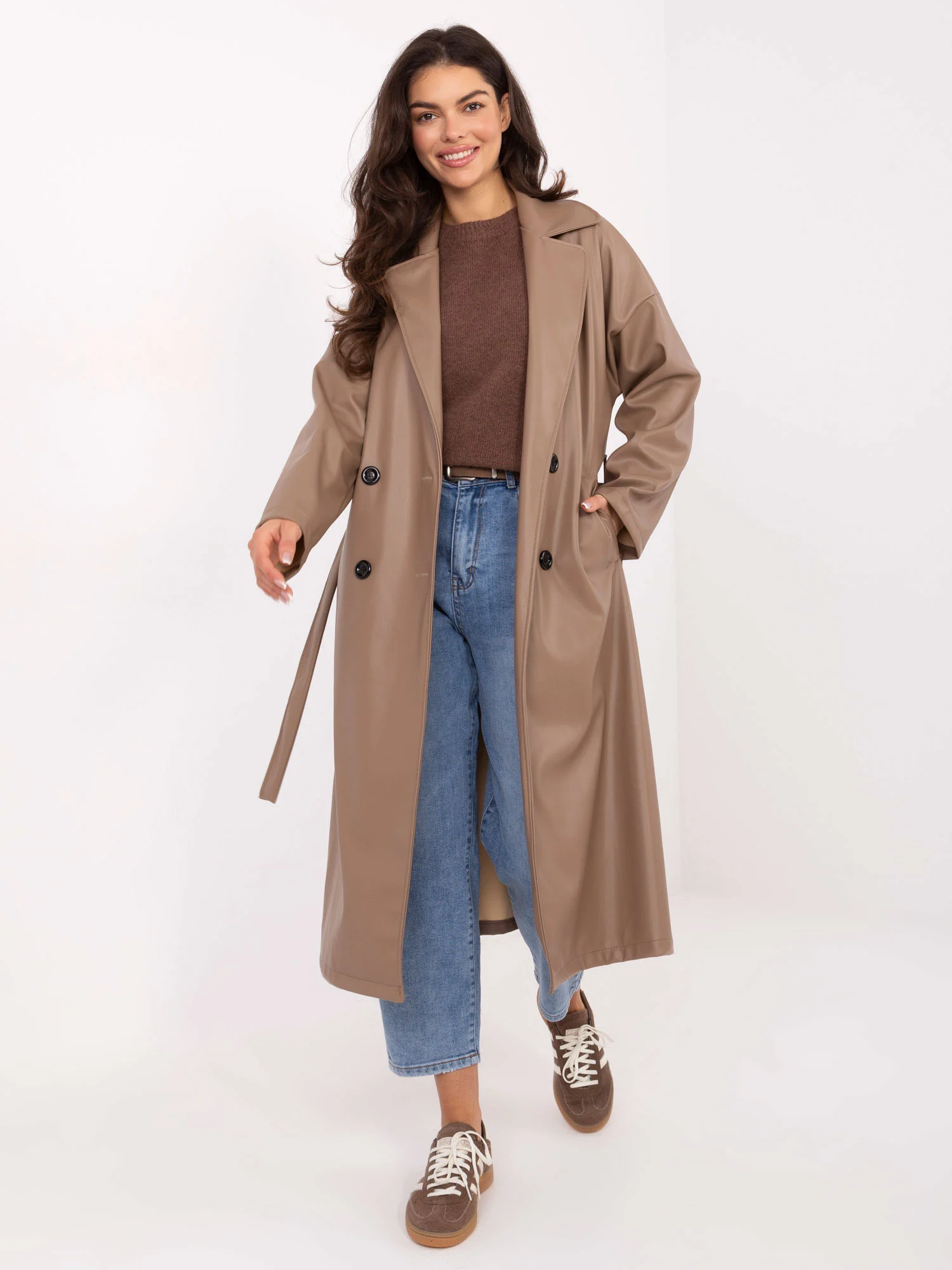 Blugi Dama Conica, Guler inalt, M.SARA JEANS, Albastru Casual - imagine 6