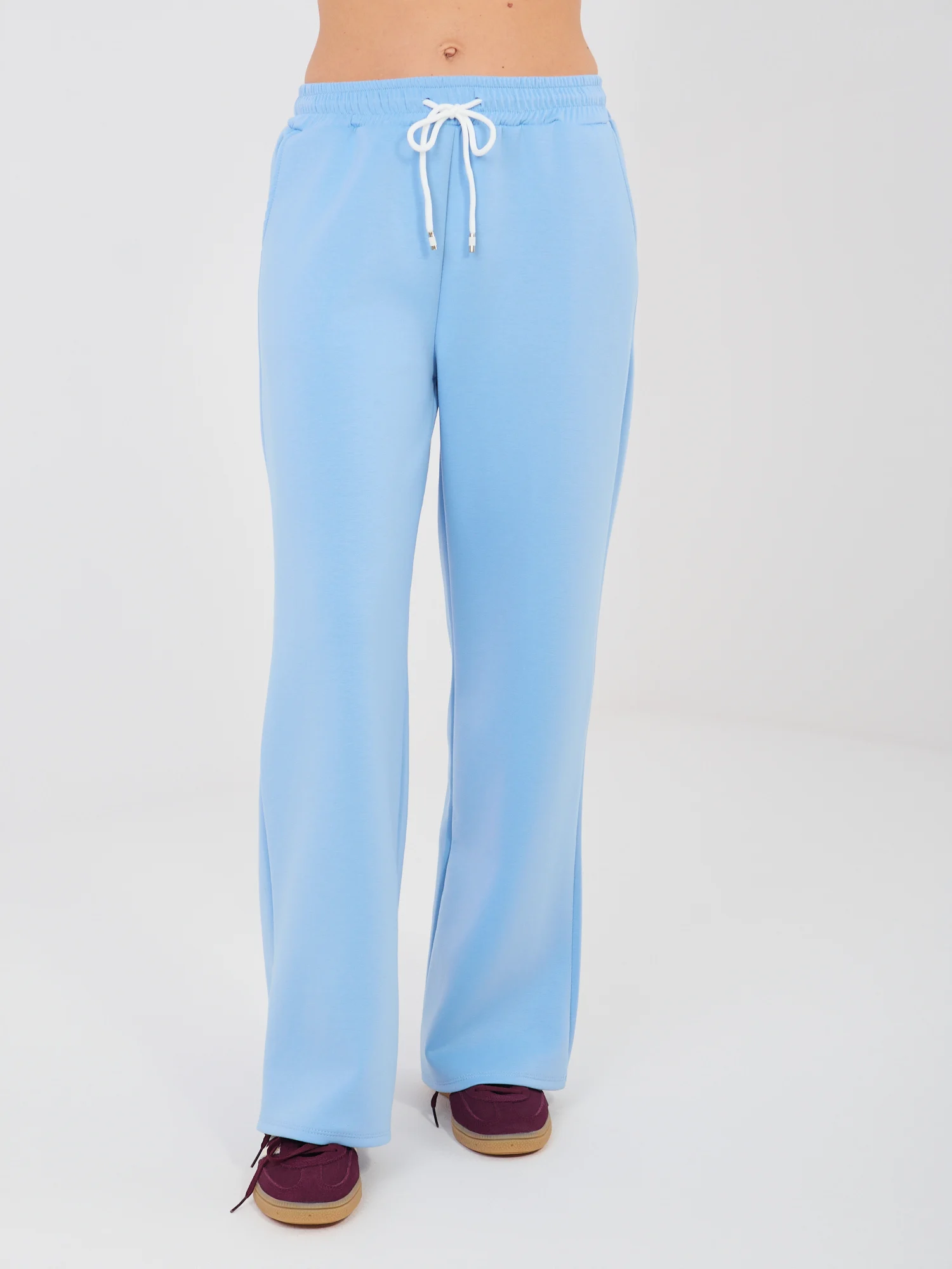 Compleu Dama Maneca lunga, Dreapta, RUE PARIS, Albastru Casual - imagine 3
