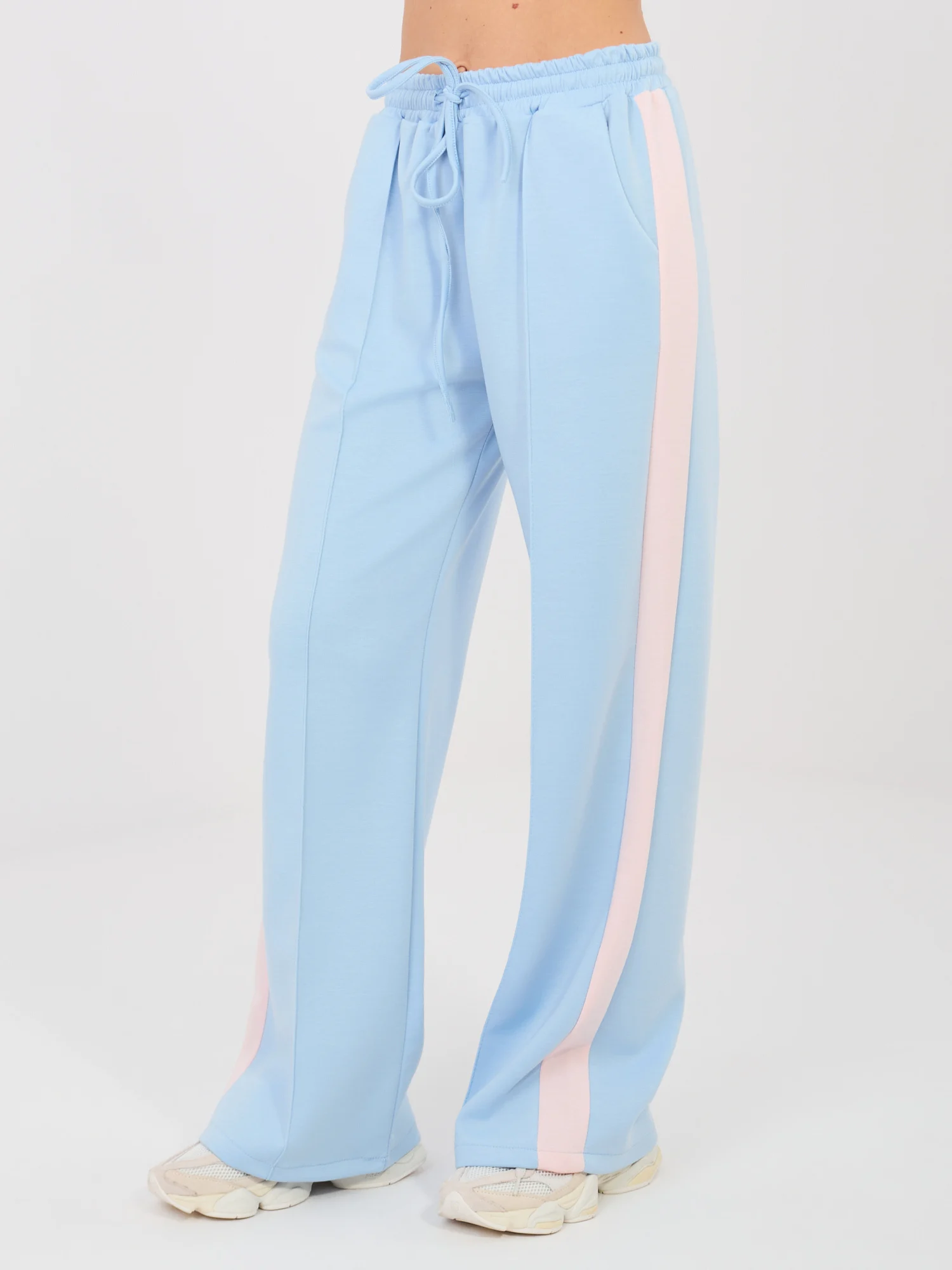 Compleu Dama Maneca lunga, Imprimat, RUE PARIS, Albastru Casual - imagine 2