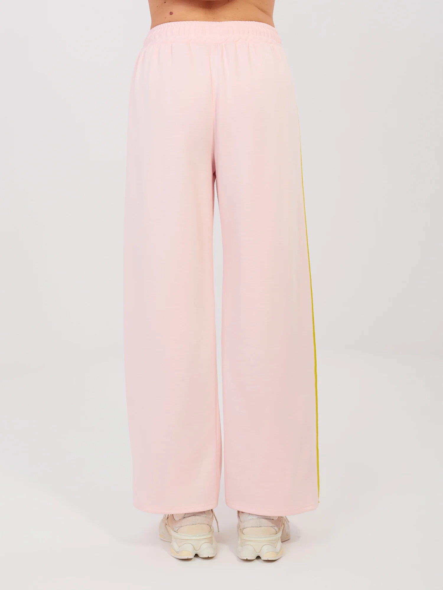 Compleu Dama Maneca lunga, Larga, RUE PARIS, Roz Casual - imagine 5