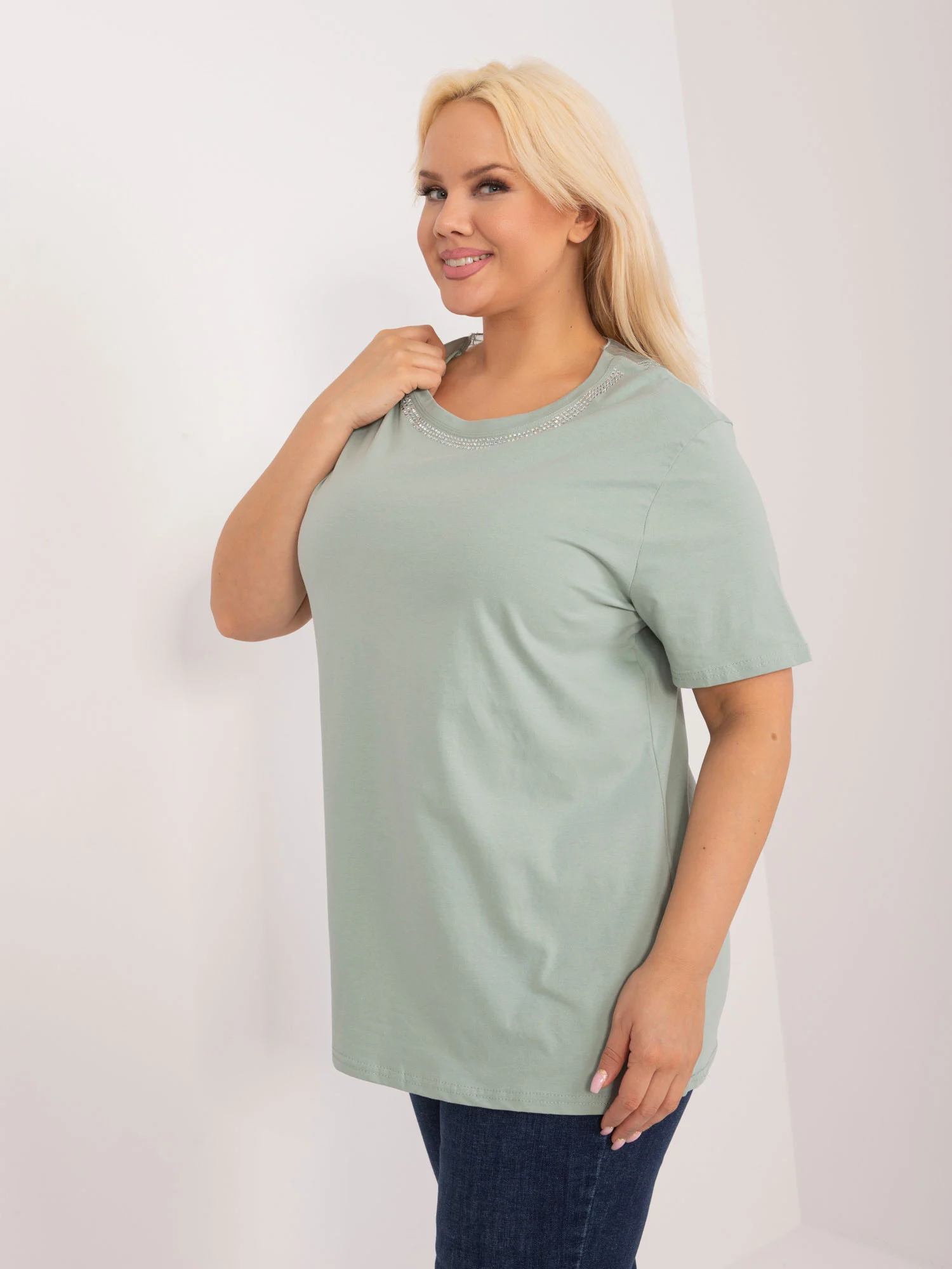 Bluza Dama Mini, Dantela, Ambitionfly, Fistic Eleganta Office Marimi Mari - imagine 2
