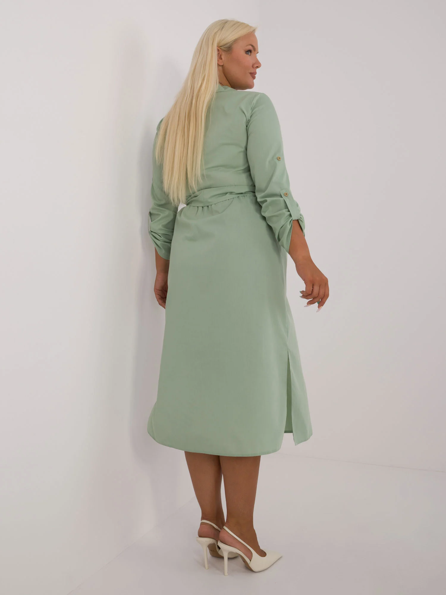 Rochie Dama Maxi, Rochie dreapta, LAKERTA, Fistic - Image 4