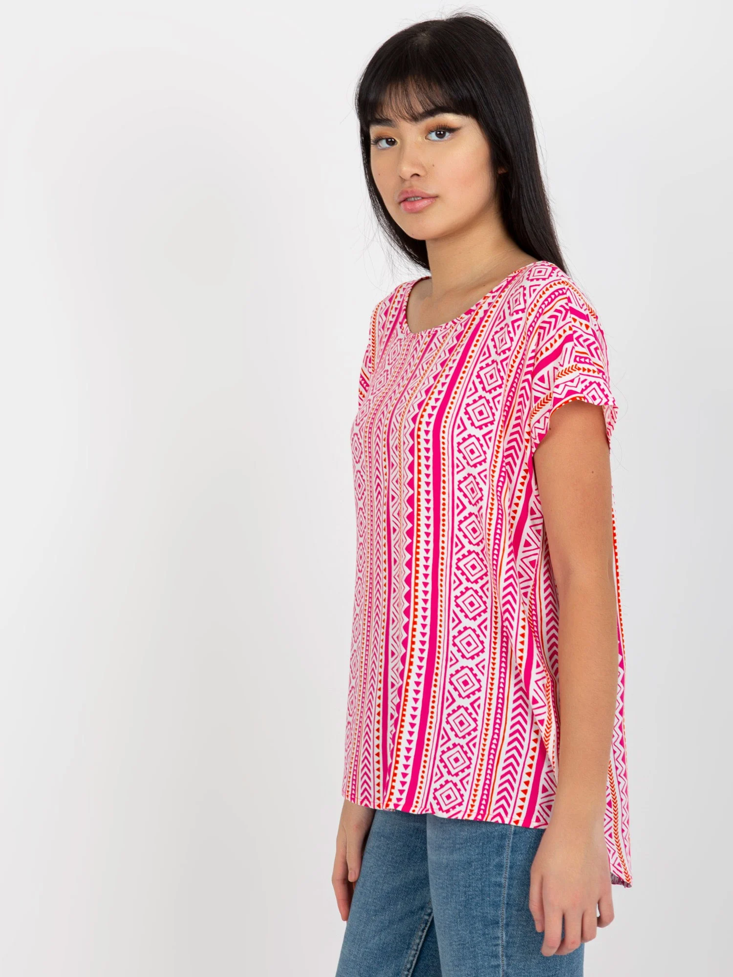 Bluza Dama Mini, Boho, Sublevel, Roz Marimi Mari - imagine 6