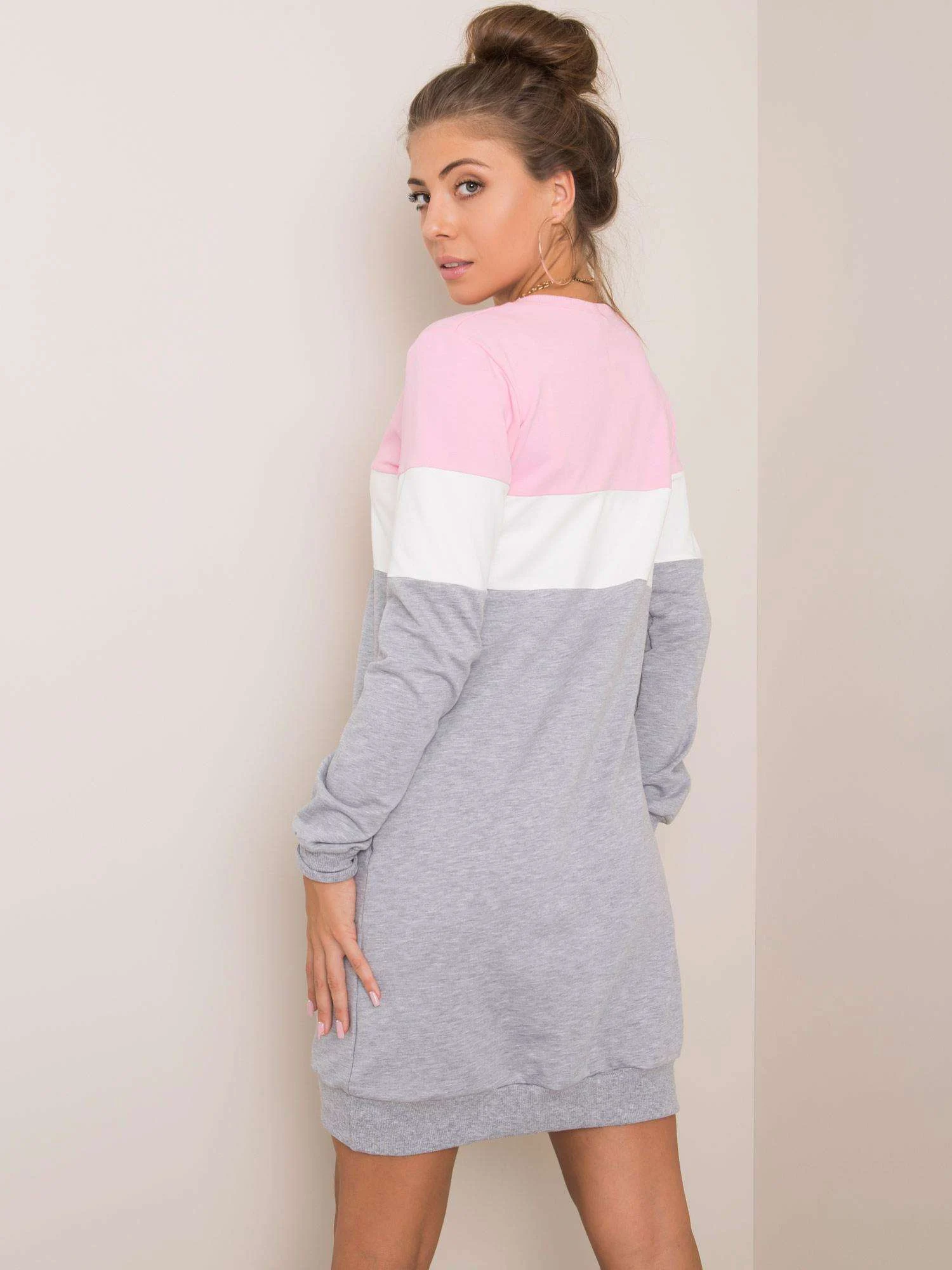 Rochie Dama Maxi, Rochie dreapta, RUE PARIS, Roz Casual - Image 3