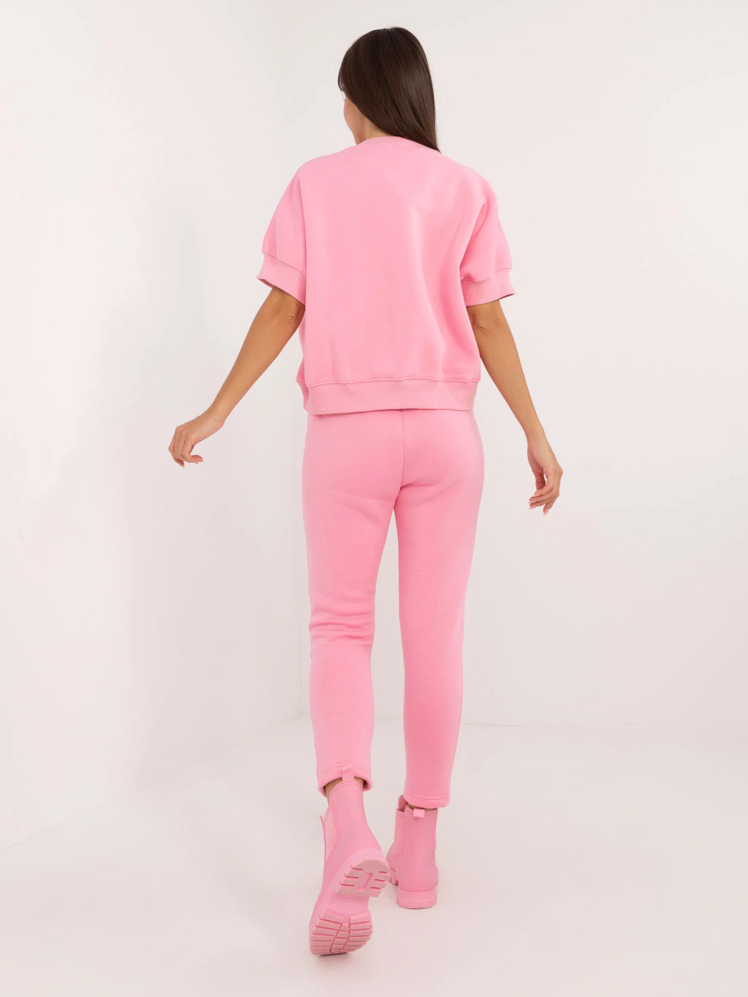 Compleu Dama Mini, Conica, Wow Donna, Roz Casual - imagine 6