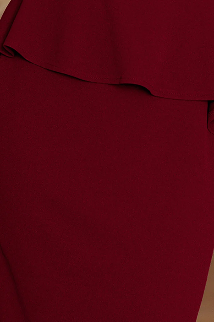 Rochie Dama Midi, Lejera, Numoco Eleganta Marimi Mari - Image 6