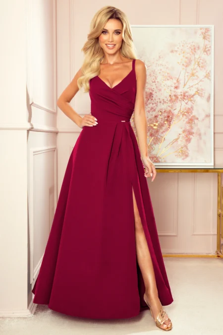 Rochie Dama Maxi, Floral, Numoco Eleganta